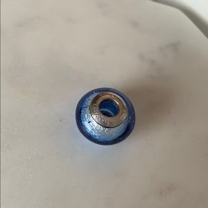 Blue Italian Murano Glass Charm